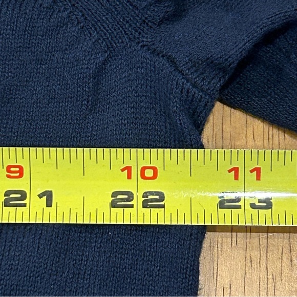 Old Navy Cotton V-neck Navy Blue Sweater XL - Picture 8 of 10